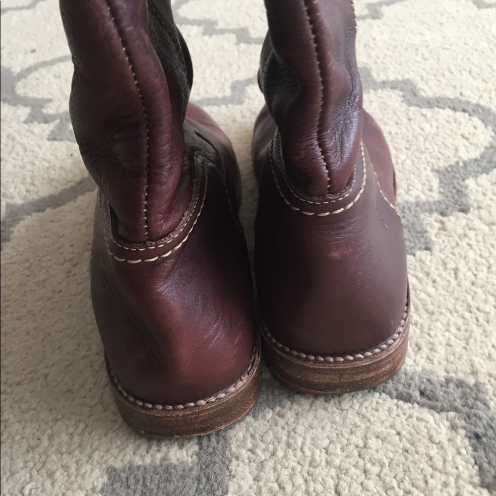 Frye Paige Cuff boot size 9 Brown/cognac - Picture 4 of 5